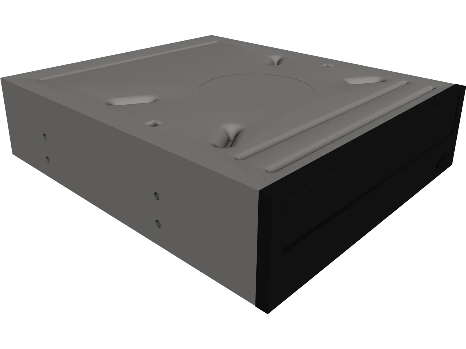 5.25 DVD Burner 3D Model