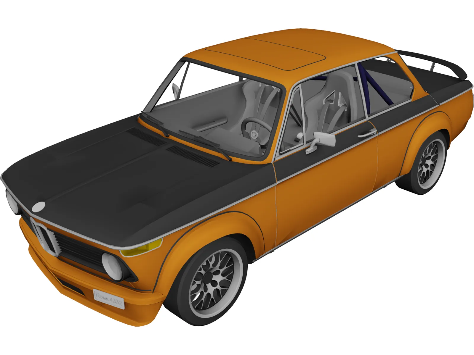 BMW 2002 Alpina 3D Model