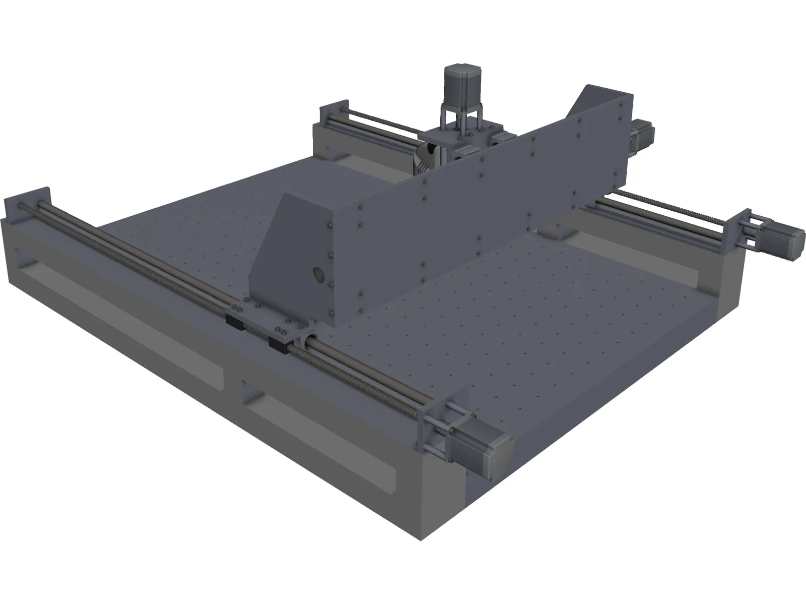 3 Axis CNC 3D Model