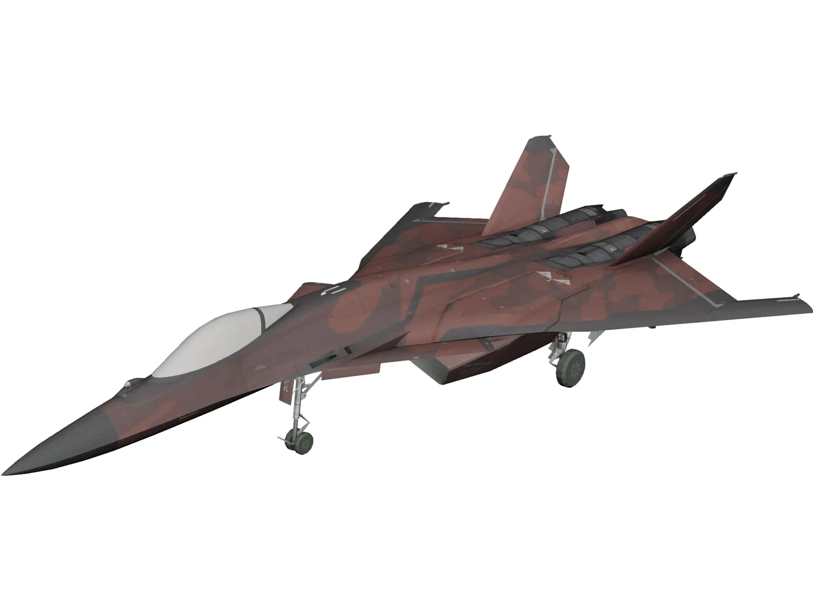 CFA-44 Nosferatu 3D Model