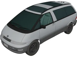 Toyota Lucida (1992) 3D Model