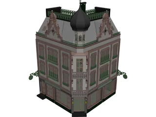 Town House 3D Model