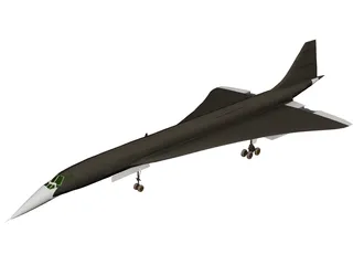 Concorde 3D Model