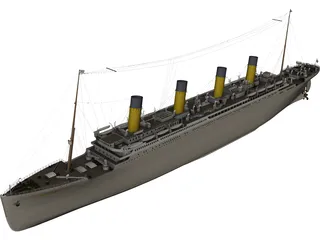 Titanic R.M.S 3D Model