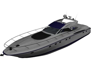 Sarnico 65 Yacht 3D Model