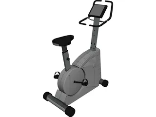 Exercise Cycle 3D Model 3D Preview