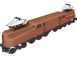Pensylvania Railroad SGG1 3D Model