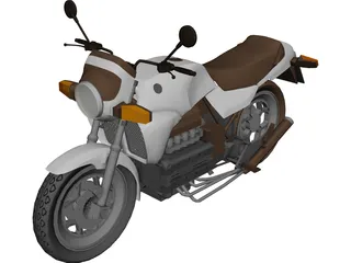 BMW K100 3D Model