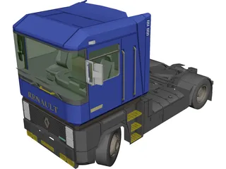 Renault Magnum 3D Model