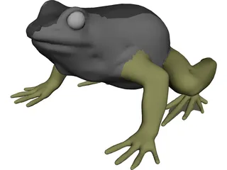 Frog 3D Model