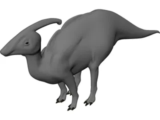 Parasaulophus 3D Model