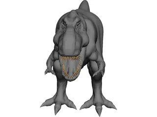Tyrannosaurus Rex 3D Model 3D Preview