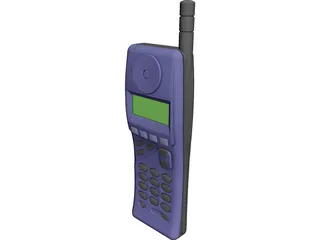 Phone Mobile Alcatel 3D Model