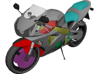 Honda CBR 959RR 3D Model