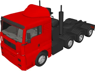 MAN Truck 3D Model