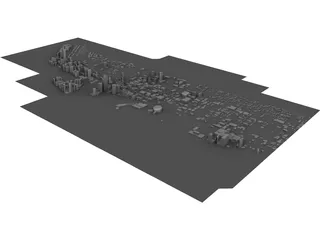 City Miami (Florida) 3D Model