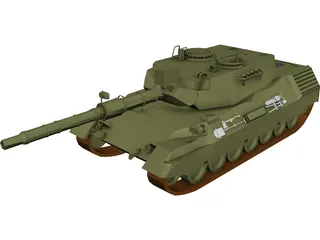 Leopard 3D Model