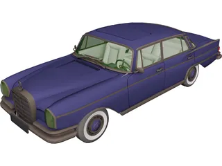 Mercedes-Benz 300 SE 3D Model