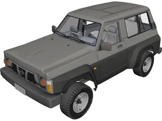 Nissan Patrol 3D Model 3D Preview
