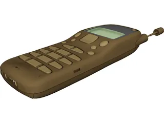 Phone Mobile Nokia 3D Model