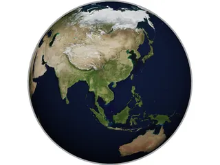 Planet Earth 3D Model