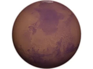 Planet Mars 3D Model