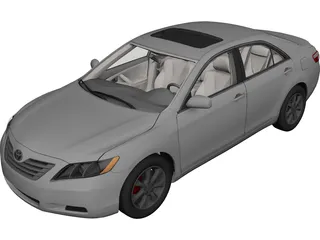 Toyota Camry (2007) 3D Model