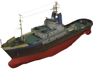 Smit Rotterdam 3D Model