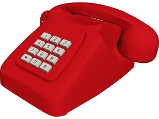 Telephone 3D Model