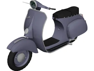 Scooter Vespa 3D Model