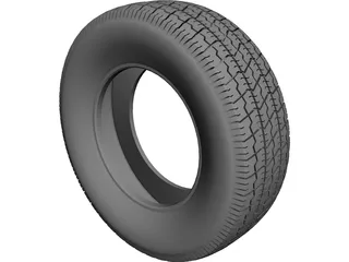 Tire 3D Model