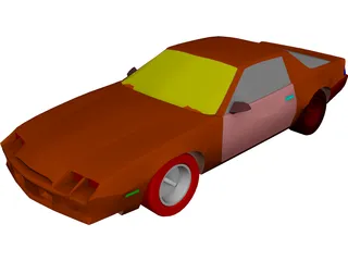 Chevrolet Berlinetta (1983) 3D Model