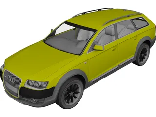 Audi Allroad (2007) 3D Model