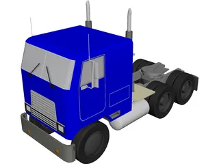 Cabover 3D Model