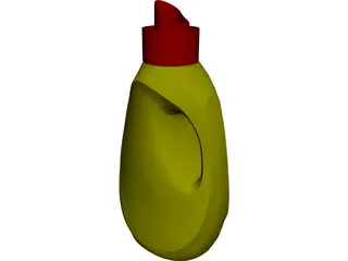 Bottle 3D Model 3D Preview