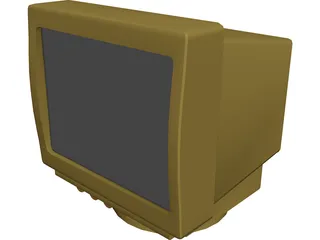 Monitor 3D Model