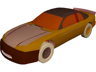 Chevrolet Monte Carlo Stock Car (1995) 3D Model