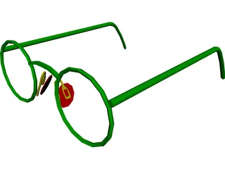 Eye Glasses 3D Model