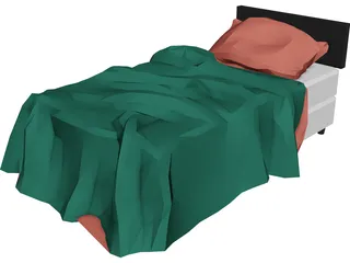 Bed 3D Model