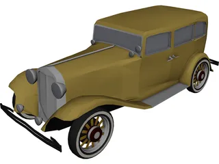 Dodge (1932) 3D Model