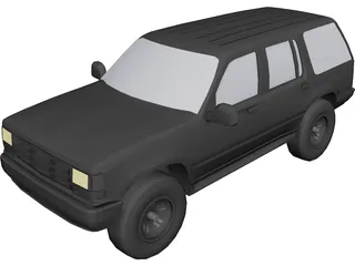 Ford Explorer (1993) 3D Model