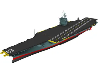 CVN-65 Enterprise 3D Model