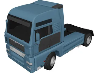 MAN TGA 3D Model