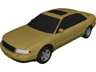 Audi A8 (1998) 3D Model