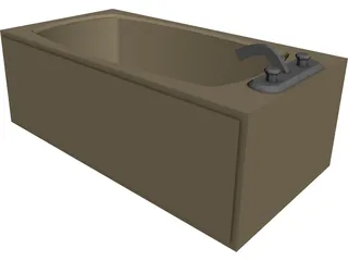 Bathtub 3D Model