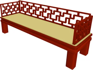 Bench 3D Model