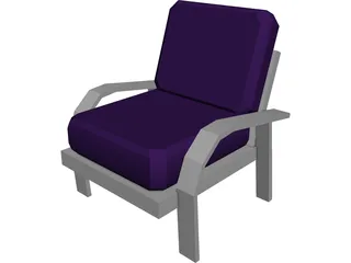 Chair Lounge 3D Model