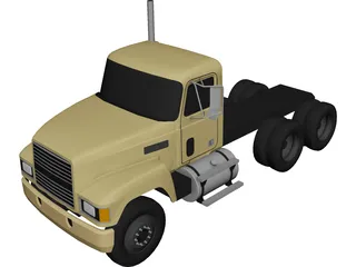 Mack CH613 (1993) 3D Model