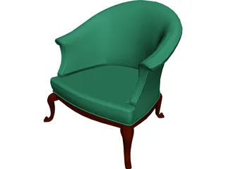 Chair Lounge 3D Model 3D Preview