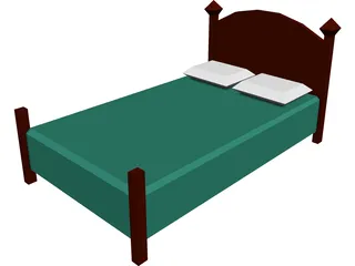 Bed 3D Model